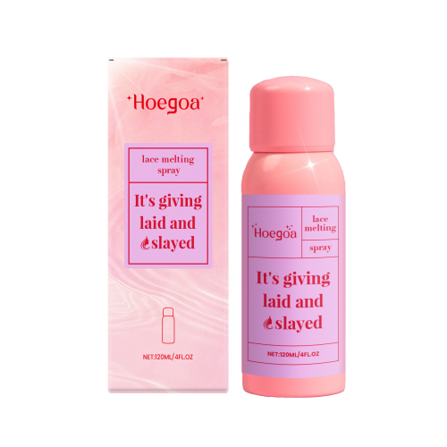 Hoegoa 假发粘合喷雾 假发蕾丝定型隐形贴合轻盈清爽护理喷雾
